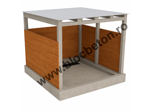 Platforma colectare gunoi grajd