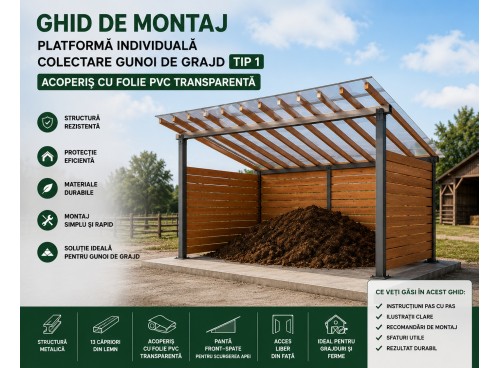 Platforma gunoi grajd  2400x3400